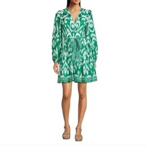 Alex Marie Renata Green Tropical Dress  14